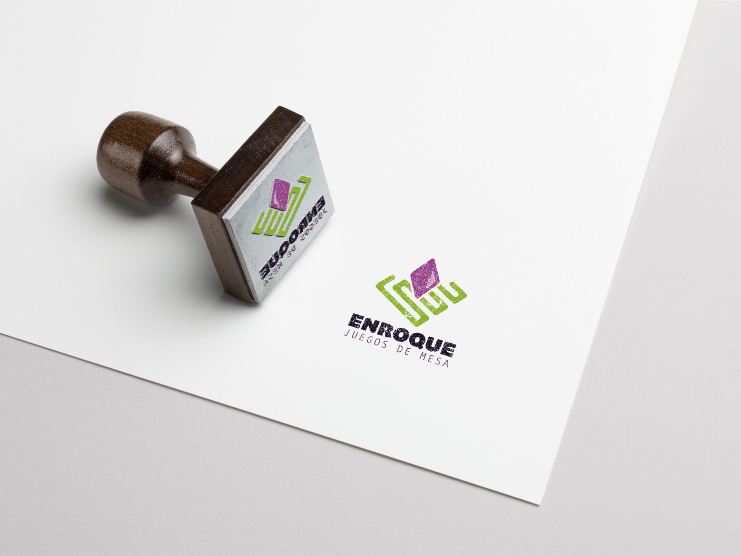 sello enroque mockup